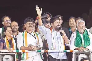 Nizamabad farmers displayed the same resilience as Punjab farmers: Revanth