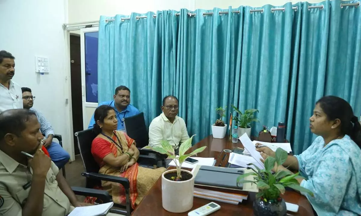 Official in Mulugu prepare for Inter supplementary exams