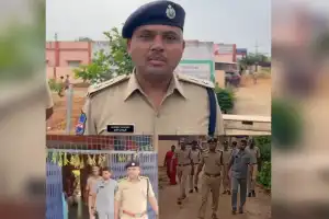Polling stations inspected by SP Gaikwad Vaibhav Raghunath