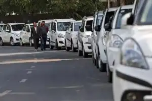 Private cab drivers claim they are being harassed by middlemen and pushed into a difficult situation.