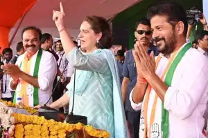 Priyanka declares changing the Constitution as a sin
