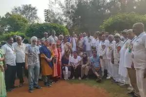 Public Gardens in Hyderabad celebrates World Laughter Day