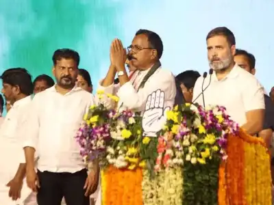 Rahul Gandhi and CM Revanth Join Jana Jatara Sabha Together