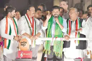 Revanth compares KCR and Eatala as two sides of the same coin