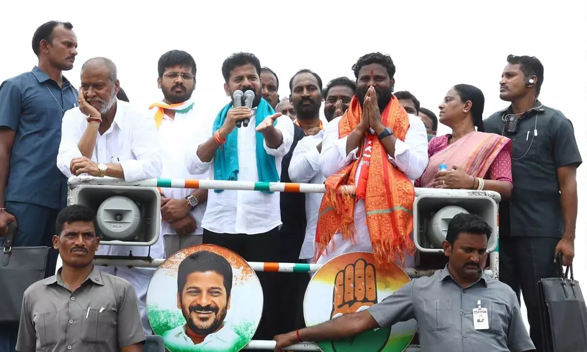 Revanth urges people to teach Modi and Shah a lesson