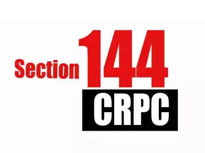 Sec 144 imposed by police, security measures put in place