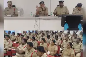 SP Gaikwad conducts police training on new laws