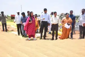 Special Officer Shruthi Ojha works to expedite the procurement process.