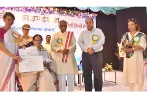 Sridevi Prasad, founder of Shankar Foundation, receives 31st Yudhvir Award