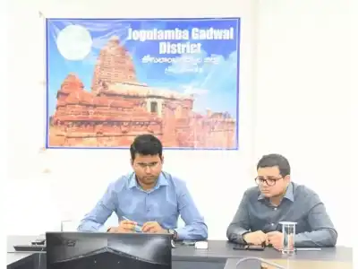 State Electoral officer Vikas Raj conducts review meeting on counting.