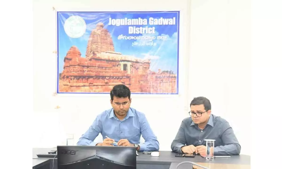 State Electoral officer Vikas Raj conducts review meeting on counting.