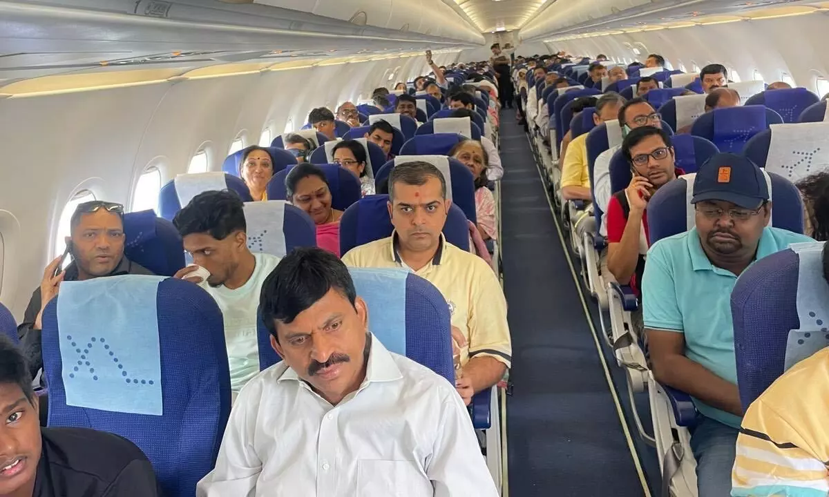 Technical glitch at Shamshabad airport causes Indigo flight to be grounded on the runway