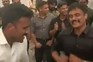 Telangana SP’s Dance Moves Gain Internet Fame, Police Officers Enjoy Post-Election Celebration