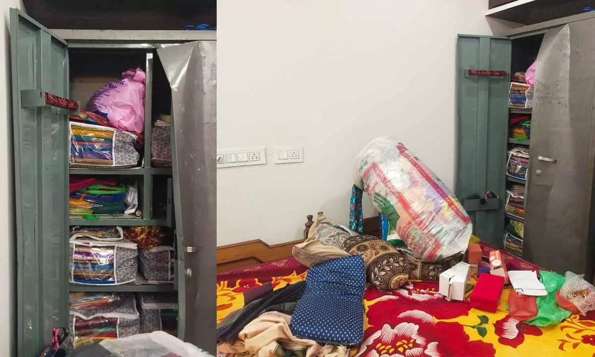 Thieves in Nagarkurnool break into house and steal after breaking lock