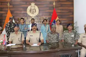 Three committee members from the CPI-Maoist party surrender, including one village in-charge