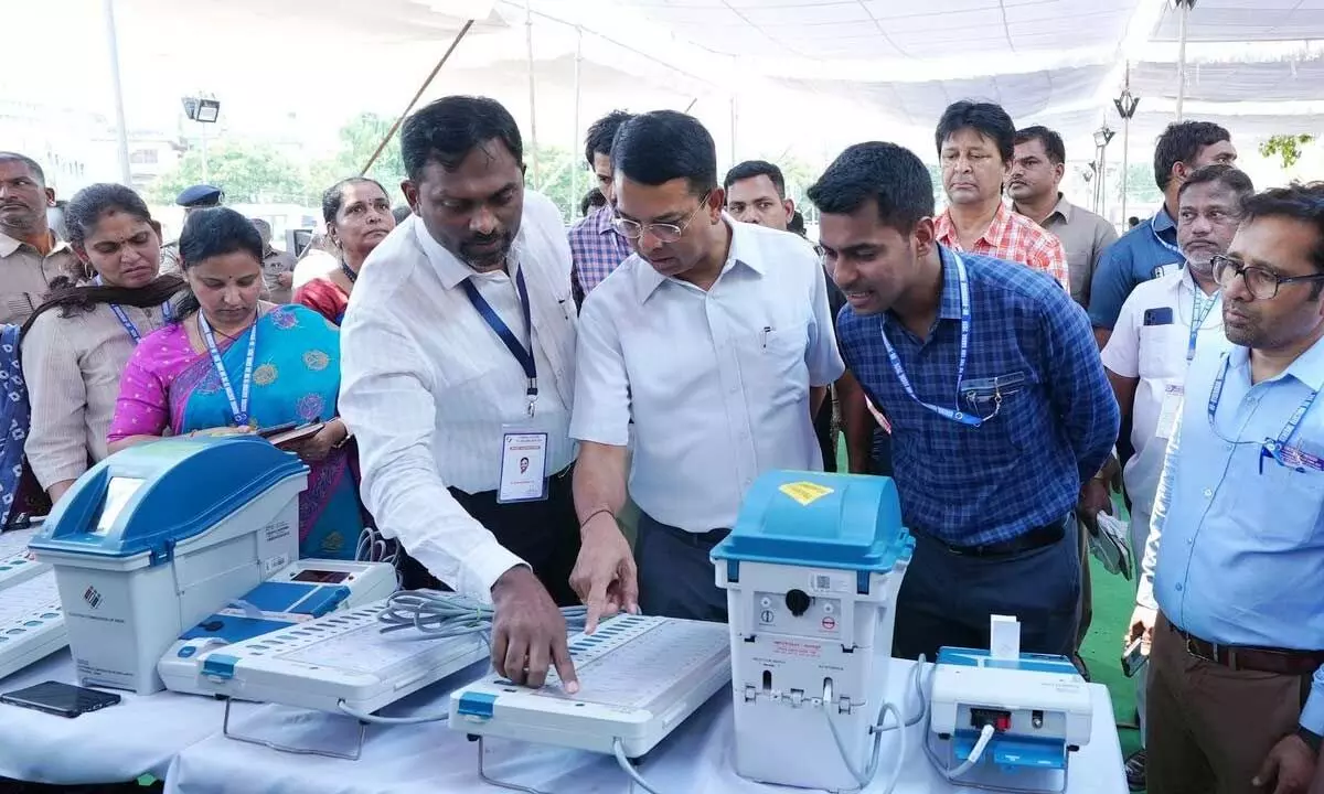 Today, Telangana gears up for Lok Sabha elections.
