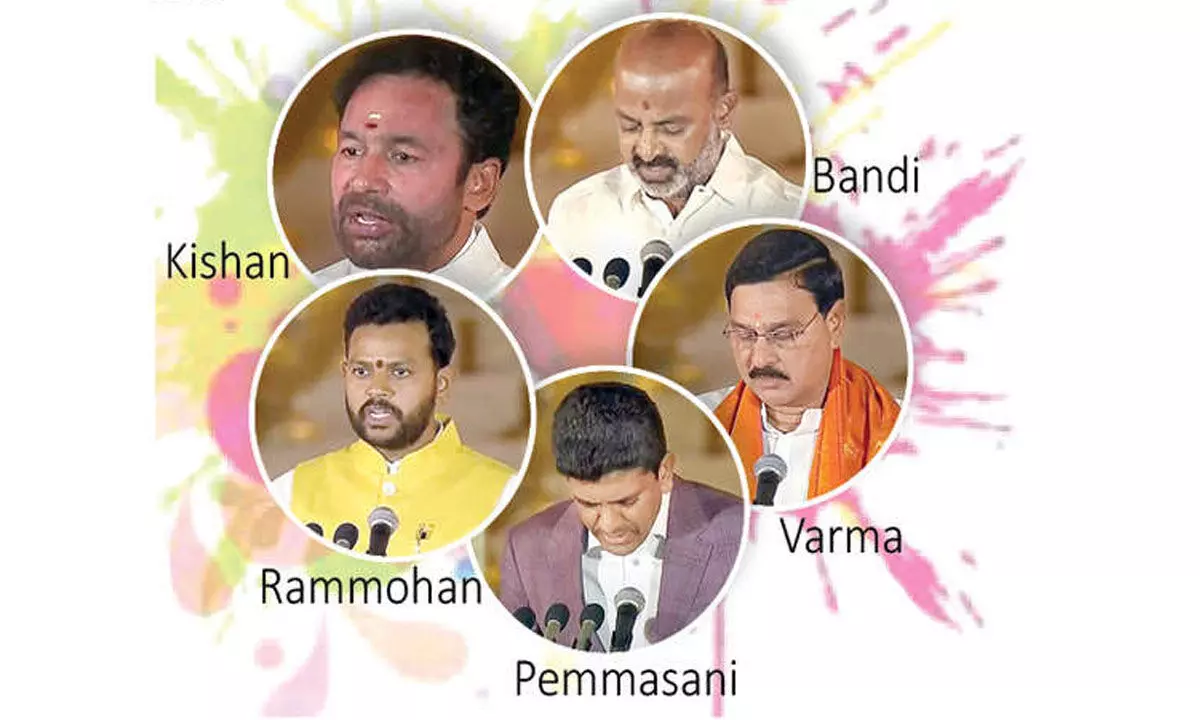 5 Members from Telangana and Andhra Pradesh appointed to Prime Minister Modi’s Cabinet