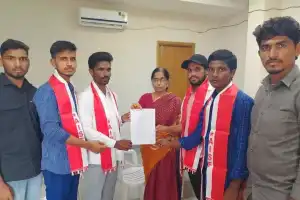 AISF students call for action against extortion by private schools