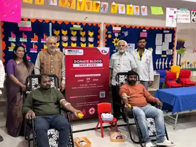 Blood Donation Camp at Meru International School: Spreading Hope and Humanity