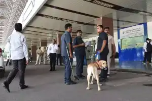 Bomb threat email received by Begumpet Airport