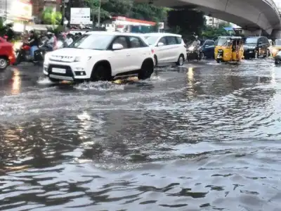City of Hyderabad brought to a standstill due to heavy rainfall