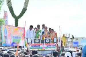 Congress celebrates victory with rally in Gadwal