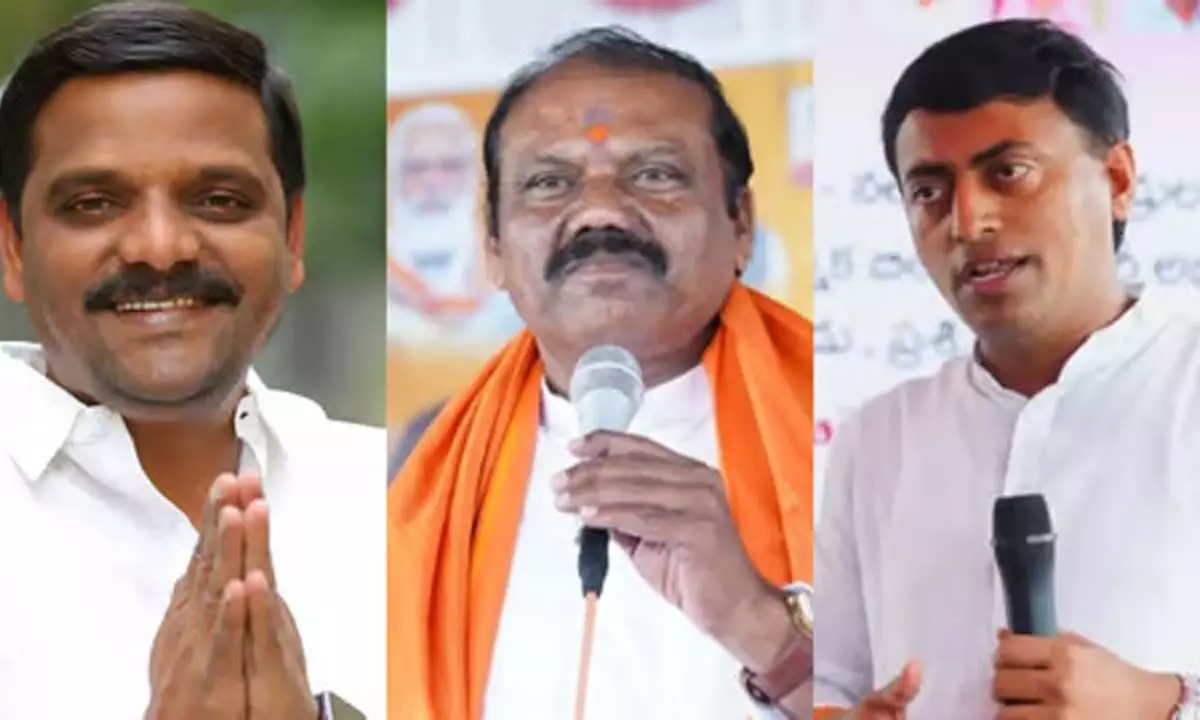 Congress party’s Teenmaar Mallanna leading in Telangana Graduate MLC by-election