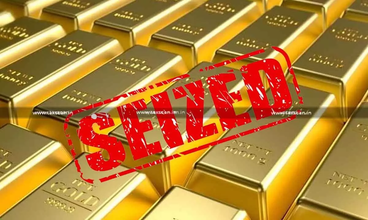 Customs officials confiscate gold valued at Rs 58.8 lakh