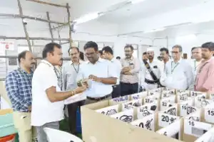 DC Rajiv Gandhi Hanuman ensures all preparations are made for vote counting