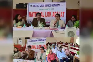 District Chief Justice Rajesh Babu settles 17,387 cases in 2nd National Lok Adalat