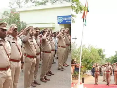 District SP Rohit Raju IPS extends congratulations to district residents, police personnel, and staff on Telangana Independence Day
