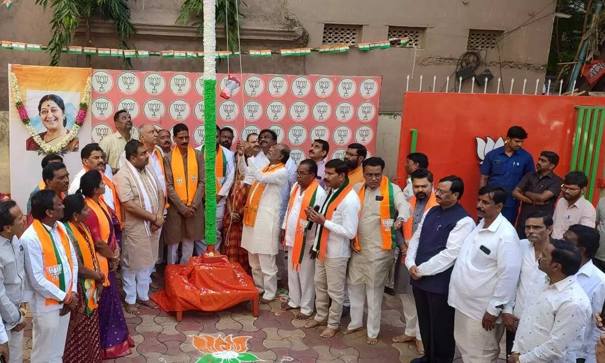 Dr K Laxman announces BJP’s commitment to support movements for separate statehood aspirations