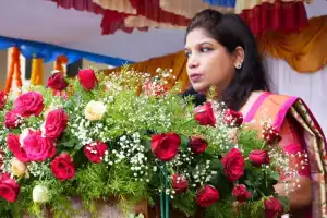 Dr. Priyanka Ala, Collector, unveils National Flag at Grand State Inauguration Day Celebrations