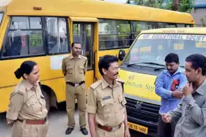 Drive launched by RTA and traffic police in Hyderabad to ensure safety of school buses