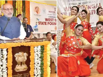 Grand celebrations held at Raj Bhavan for WB Foundation Day