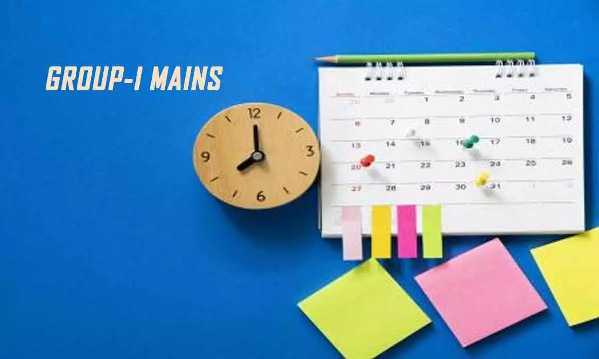 Group-I Mains scheduled for October 21-27