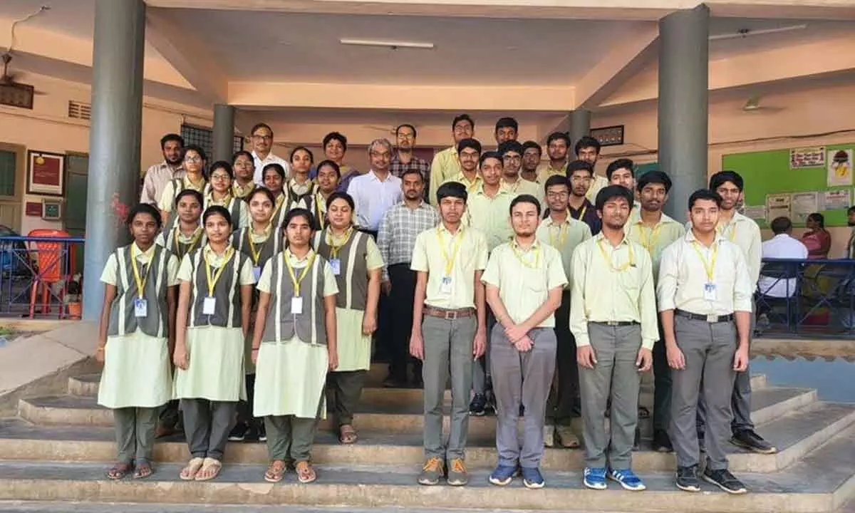 Harvard students proudly raise the flag of achievement