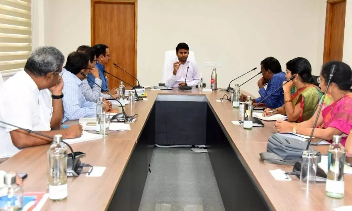 Irrigation Department conducts review of Nettempadu project in DC meeting
