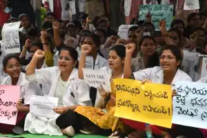 Junior doctors continue strike for second day, request government intervention on demands