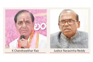 KCR requests Justice Narasimha to step down from PPAs investigation