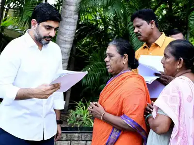 Lokesh vows unwavering support for Mangalagiri residents at Praja Darbar