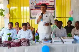 MLA Shri Payam garu attends Professor Jayashankar’s “Badibata” program as chief guest