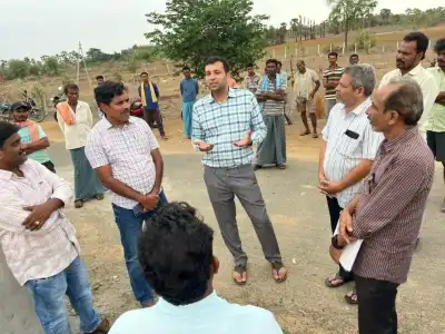 Pratik Jain, ITDA Project Officer, to bring electricity to rural villages.