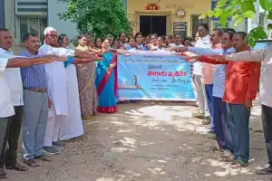 Rally for World Anti-Tobacco Day organized in Gadwal