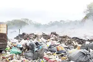 Residents of Miyapur are suffocating from ongoing garbage burning