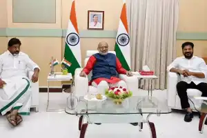 Revanth Reddy and Bhatti Vikramarka extend invitation to governor for Telangana formation day