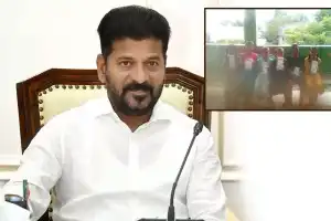 Revanth Reddy’s tweet about using Free Bus Travel Scheme with school girls goes viral