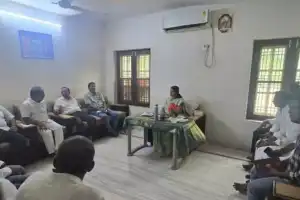 Sarita, ZP Chairperson, conducts review of electricity supply.