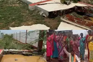 Severe thunderstorms and heavy rain hit Nagar Kurnool district