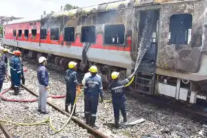 Small fire incident occurs at Secunderabad Coaching Depot